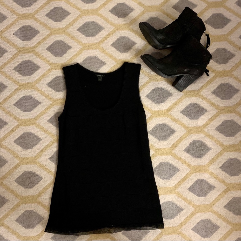 Black Ann Taylor Tank